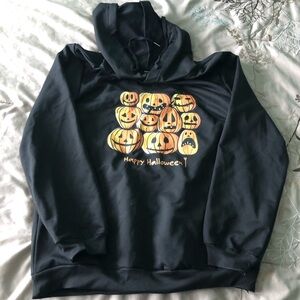 Black Halloween Hoodie